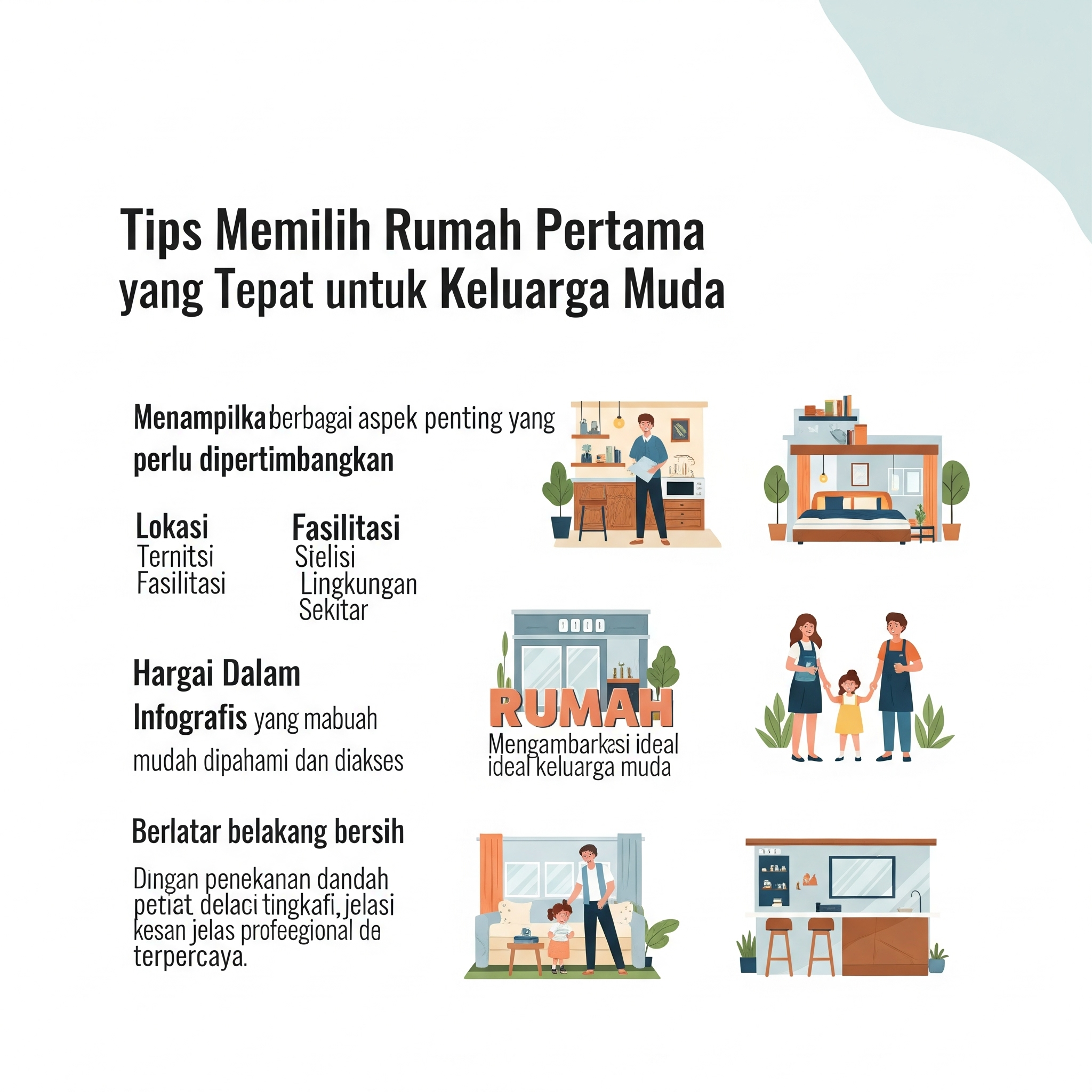 Tips Memilih Rumah Pertama yang Tepat untuk Keluarga Muda